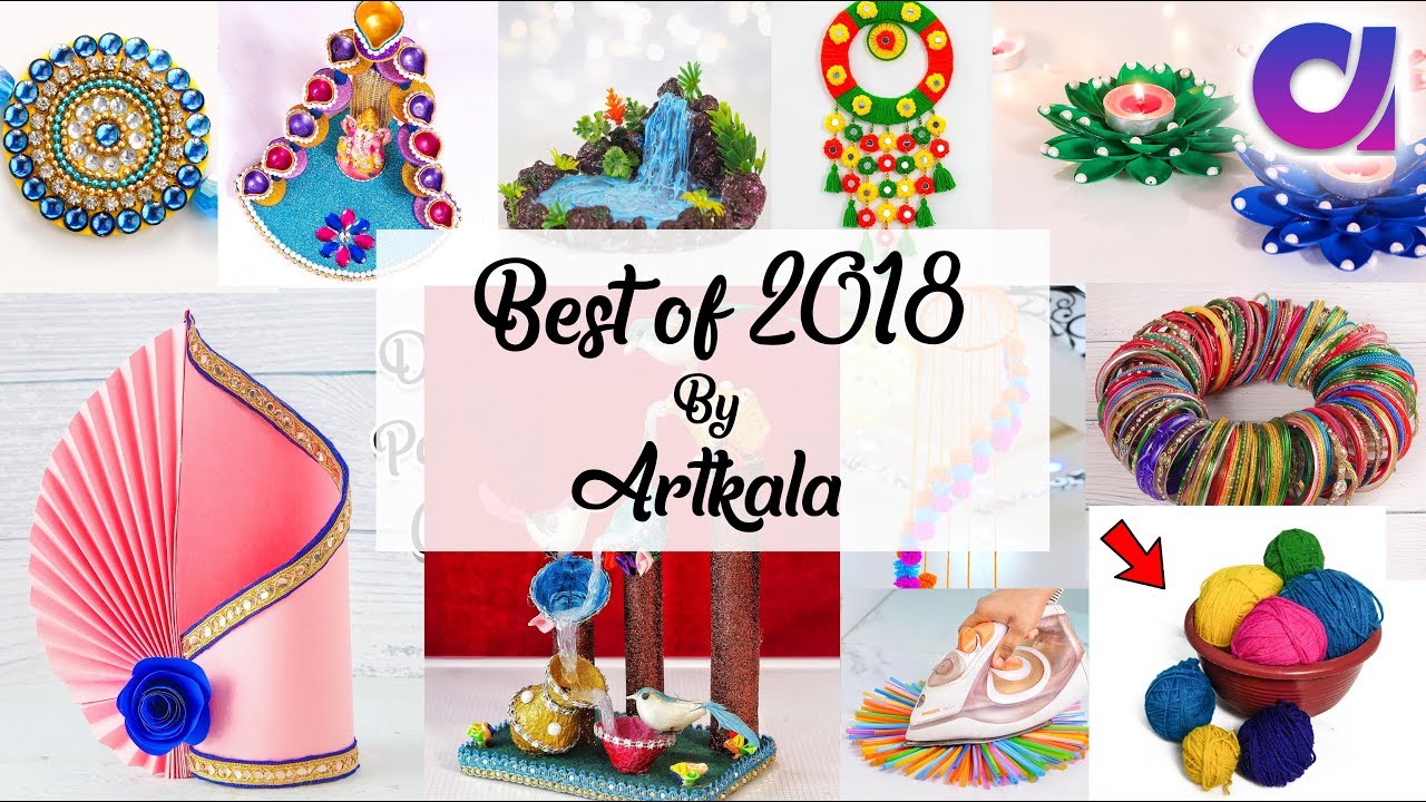 Best of 2018 Compilation | Best out waste | Artkala - YouTube