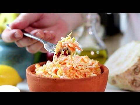 Video: Salată Cu țelină, Mere și Brânză Albastră - Rețetă Pas Cu Pas Cu O Fotografie