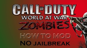 NO JAILBREAK How to Mod World At War Zombies PS3 USB