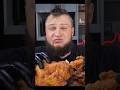 whole crispy fried chicken mukbang | ultra satisfying crunch 🤤🍗 #food #asmr #kfc #mukbang