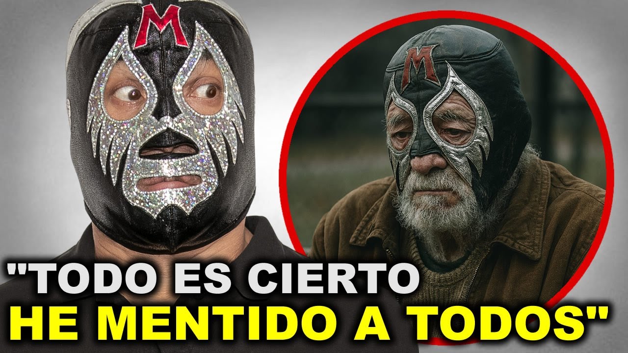 A Sus Más de 80 Años, Mil Máscaras Rompe el Silencio Sobre Su Dolorosa Realidad