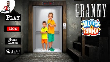 Play as Vlad and Niki in Granny Elevator escape
