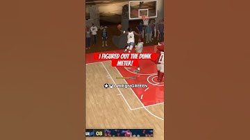 Dunk Meter MASTER!🥋⬅️➡️🟢 #videogames #nba2k25 #basketball #2kcommunity #nba2k #nba #2k #2kcontent