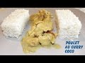 Poulet au curry coco recette facile