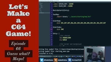 Lets Make a Commodore 64 Game - Episode 66 - 27/02/2021