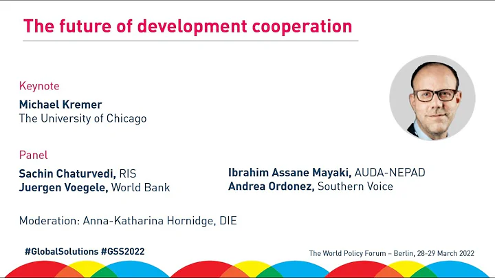 The future of development cooperation