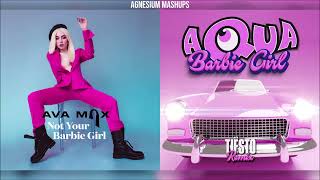 NOT YOUR BARBIE GIRL (TIËSTO REMIX) - Ava Max x Aqua & Tiësto (Mashup) Resimi