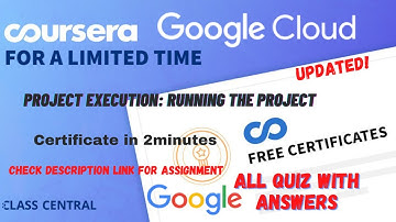 Project Execution: Running the Project, (week1-6) All Quiz Answers.#coursera #learning #quiztime #mr