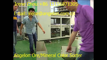 Angelon Color Sorter for Ore/Mineral feldspar quartz barite