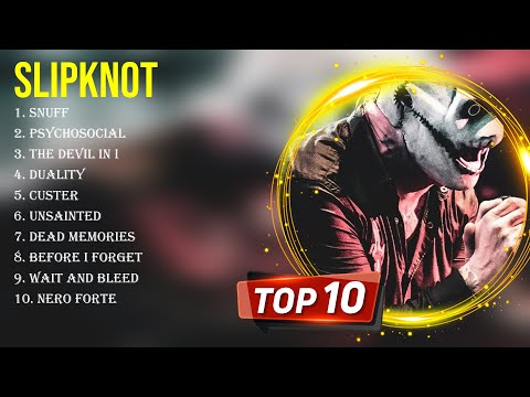 Best Songs Of Slipknot Full Album 2024 ~ Top 10 Songs