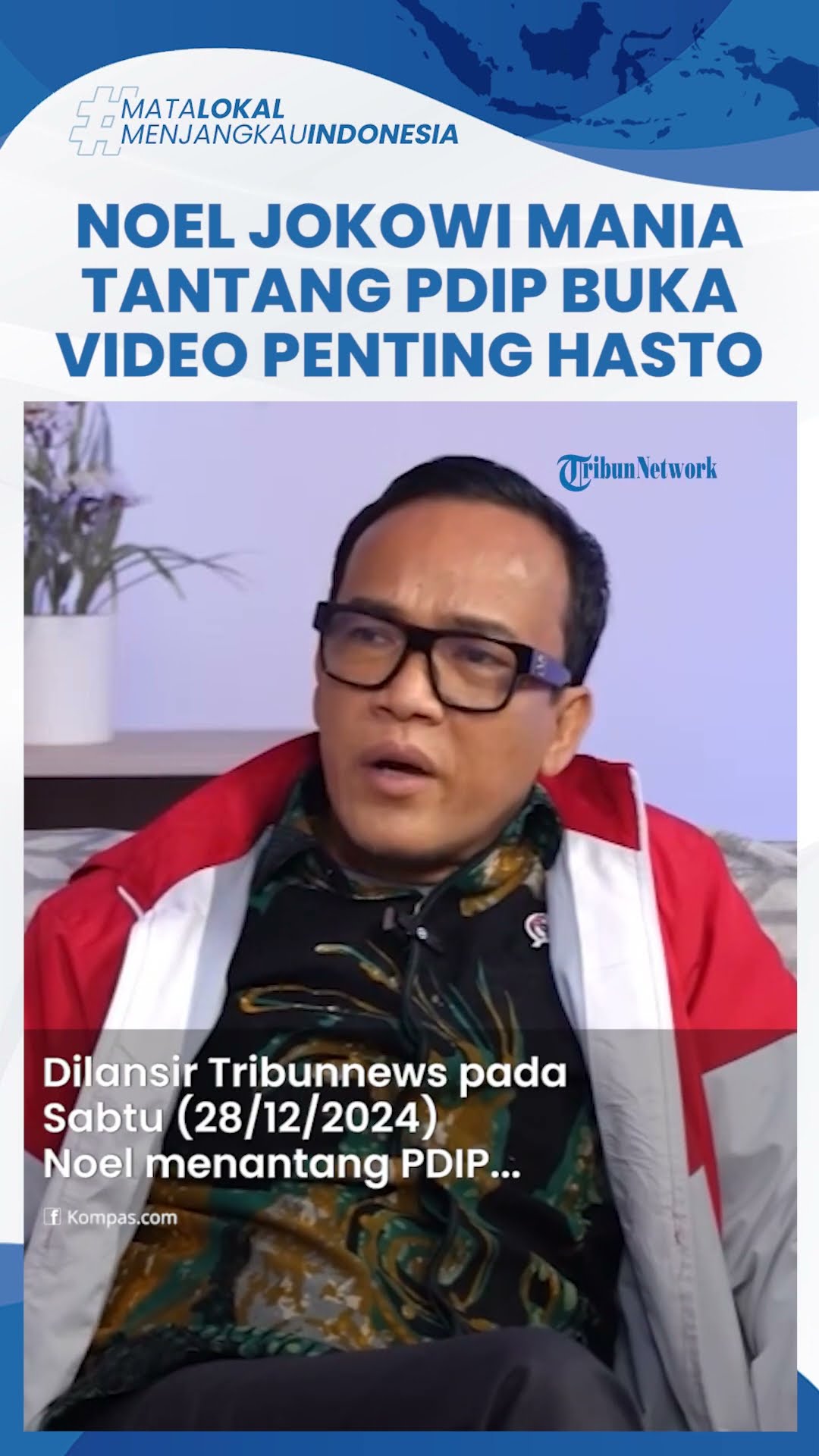 Ketum Jokowi Mania Tantang PDIP Ungkap Bukti Video Hasto: Jangan-jangan Cuma Kegundahan Tersangka