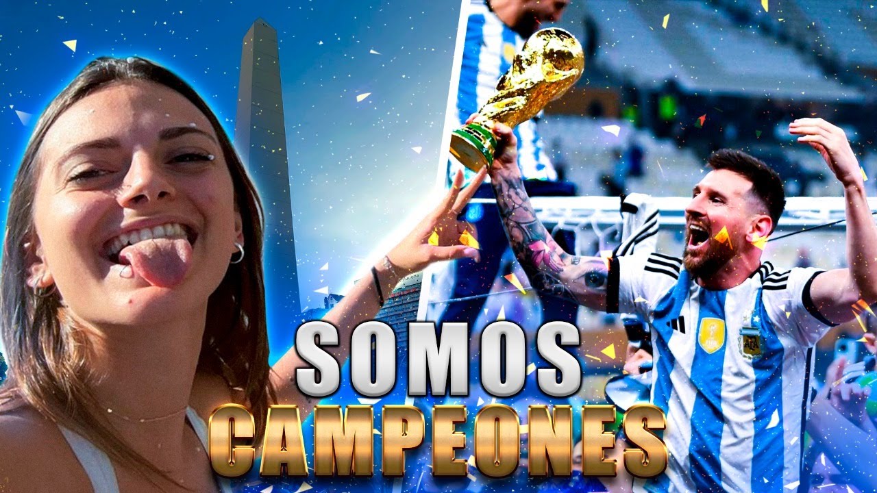 ARGENTINA CAMPEÓN DEL MUNDO | VLOG  FESTEJOS EN EL OBELISCO ft. @c0ker @capii @ZURJUAN