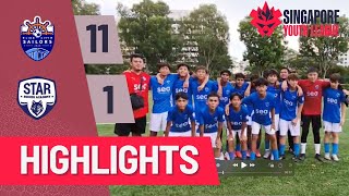 HIGHLIGHTS ⚓️ Lion City Sailors U14 vs Star Soccer Academy | 11MAY25 | SYL 🇸🇬⚽️ screenshot 2