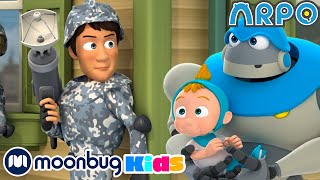 ARPO the Robot  Save The Kids | Moonbug Kids TV Shows  Full Episodes | Cartoons For Kids