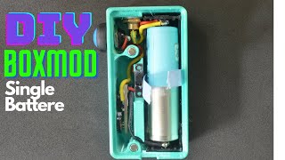 Membuat Boxmod Single Battery