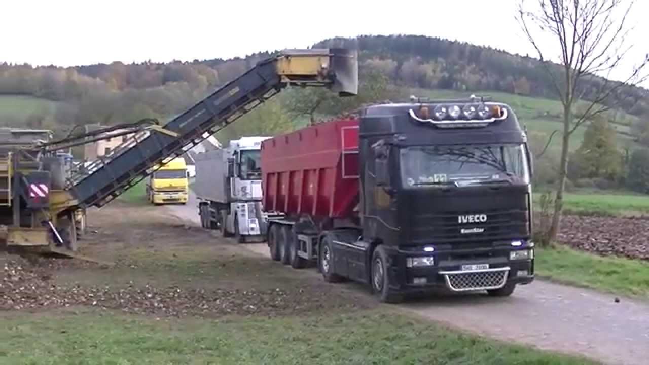 Navážení řepy do Cukrovaru Litovel a Odvoz řepy Městečko Trnávka