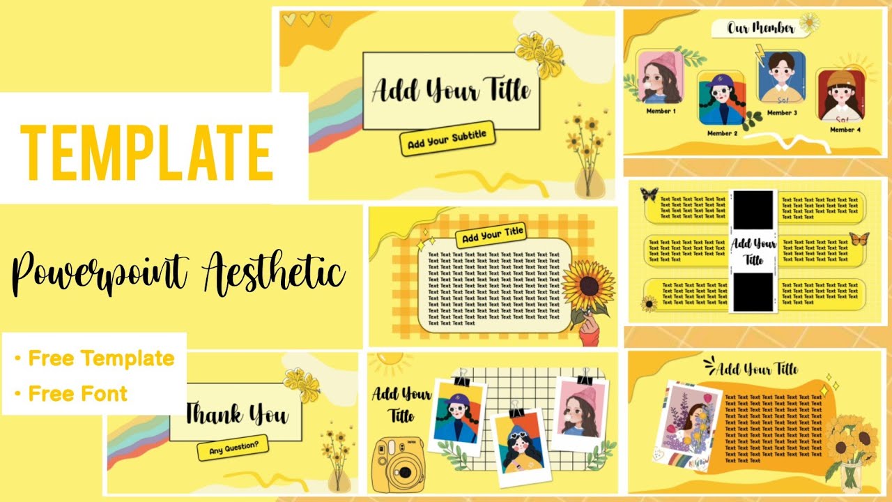 PART 11 AESTHETIC PPT TEMPLATE PPT AESTHETIC FREE TEMPLATE DAN