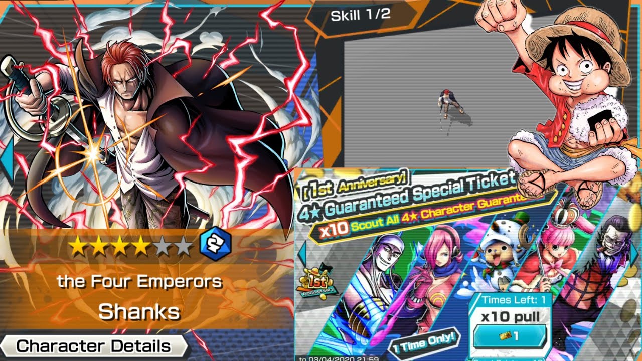 150 Gems 💎 + 4 Star Ticket Scouts! So Many 4 Stars! One Piece Bounty