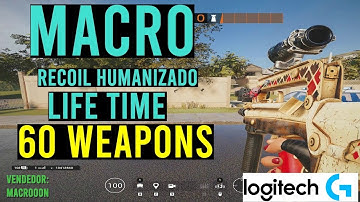 #1 Recoil Script/Macro for Rainbow Six Siege! (Undetected 2025) MOUSES LOGITECH