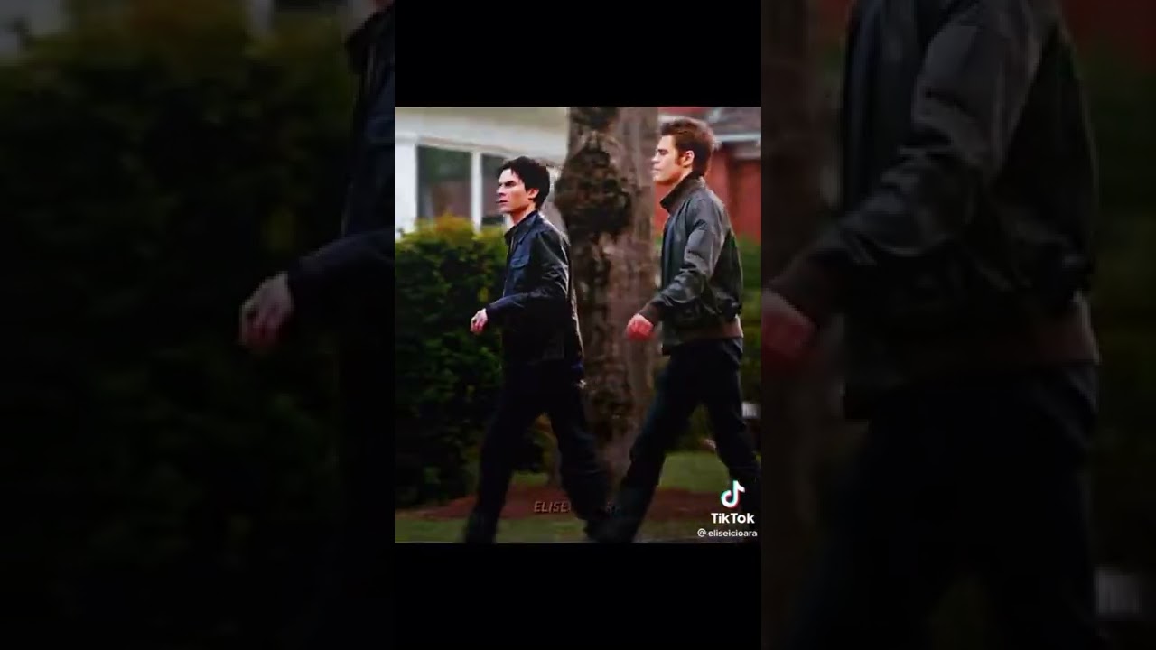Tvd: Iconic walk of the Salvatore Brothers 🔥🥵