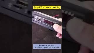 Ampli Toa Jualan Keliling, Speaker Pedagang Keliling bandeng presto, TELP/WA 0852-1042-3883