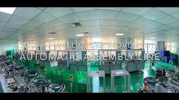 Quartz Wall Clock Movement Machine Automatic Production Line Clock Mechanism Kit Making Machine