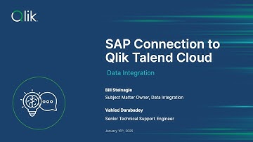 STT - SAP Connection to Qlik Talend Cloud Data Integration