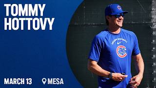 Cubs pitching coach Tommy Hottovy discuses Justin Steele's rehab progress | Marquee Sports Network
