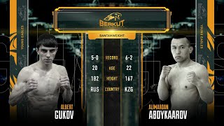 BYE  1: Альберт Гуков vs. Алимардан Абдыкааров | Albert Gukov vs. Alimardan Abdykarov
