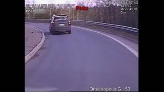 Finnish police chase // police chasing a british man. Man opened fire and got shot By police