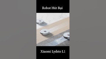 #shorts Lydsto L1 robot hút bụi lau nhà đổ rác tự động bản quốc tế 2023