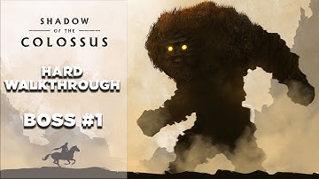 Shadow of the Colossus Remake | Walkthrough (HARD) PS4Pro | Part 1 "Colossus #1 "Valus"