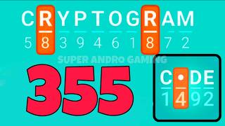 CRYPTOGRAM 355