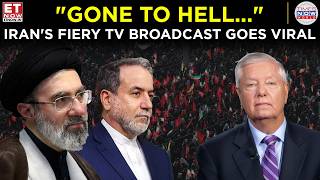 'He Has Gone to Hell!' Iran State TV Sparks Outrage With Lindsey Graham Broadcast | ET Now screenshot 4