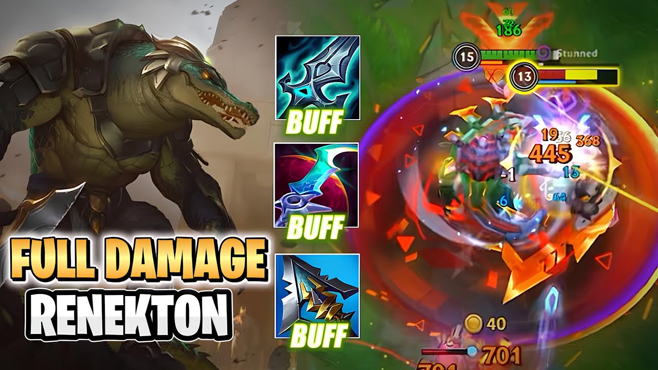 This Renekton Build Is Your Escape from Low Elo! | Wild Rift (Runes ...