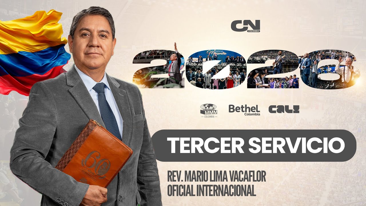 🔴Tercer Servicio | Convención Nacional Colombia 2026 | BETHEL TELEVISIÓN