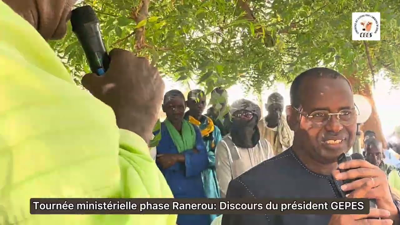 Ranerou:Discours du président GEPES “ Yalla inedina “MOTEUR “ grâce à Mabouba Diagne 