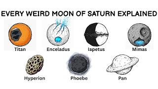 Every Weird Moon of Saturn Explained