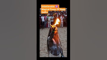 Part 1 Unbelievable Power Of Naga Sadhu #sadhu #kumbh #mahakumbh2025 #shiv , Ai and editing effects