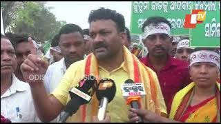 Kudumi community stages protest in Mayurbhanj demanding ST status