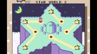 Super Mario All-Stars + Super Mario World - Super Mario All-Stars  Super Mario World Star Road (SNES) - User video