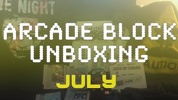 Nerd Block Arcade Unboxing - July 2015