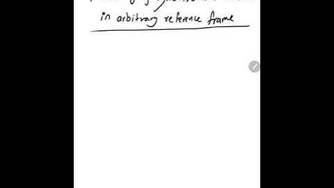 Modeling of synchronous machine in arbitrary reference frame