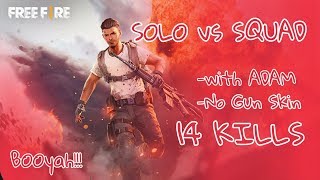 Solo Vs Squad - Freefire 14 Kills Pentazone S7B