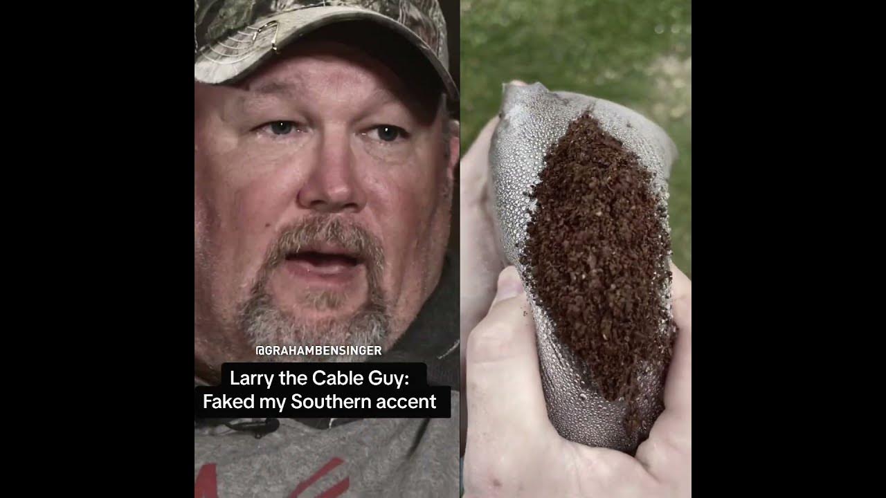 Larry the Cable Guy has more than one accent! 😱 #larrythecableguy #comedy #comedian #funny