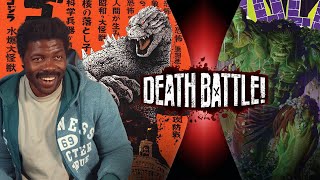 Hulk VS Godzilla -  DEATH BATTLE! |The Chill Zone Reacts