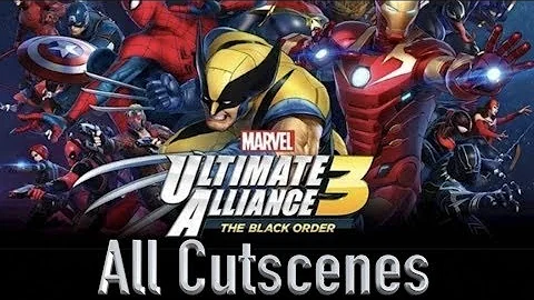 Marvel Ultimate Alliance 3: The Black Order All Cutscenes Game Movie