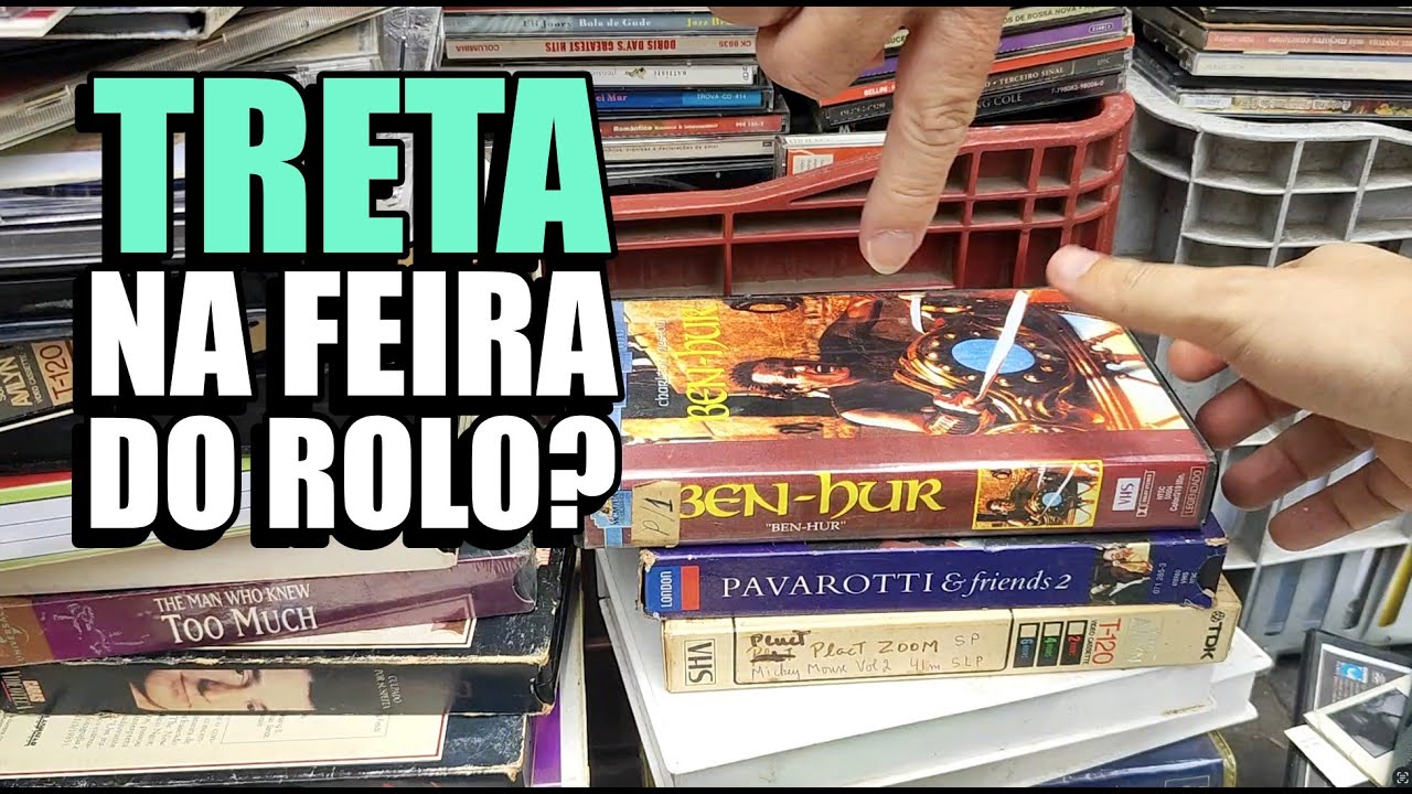 DISPUTAS por RARIDADES na Feira do Rolo do RJ!