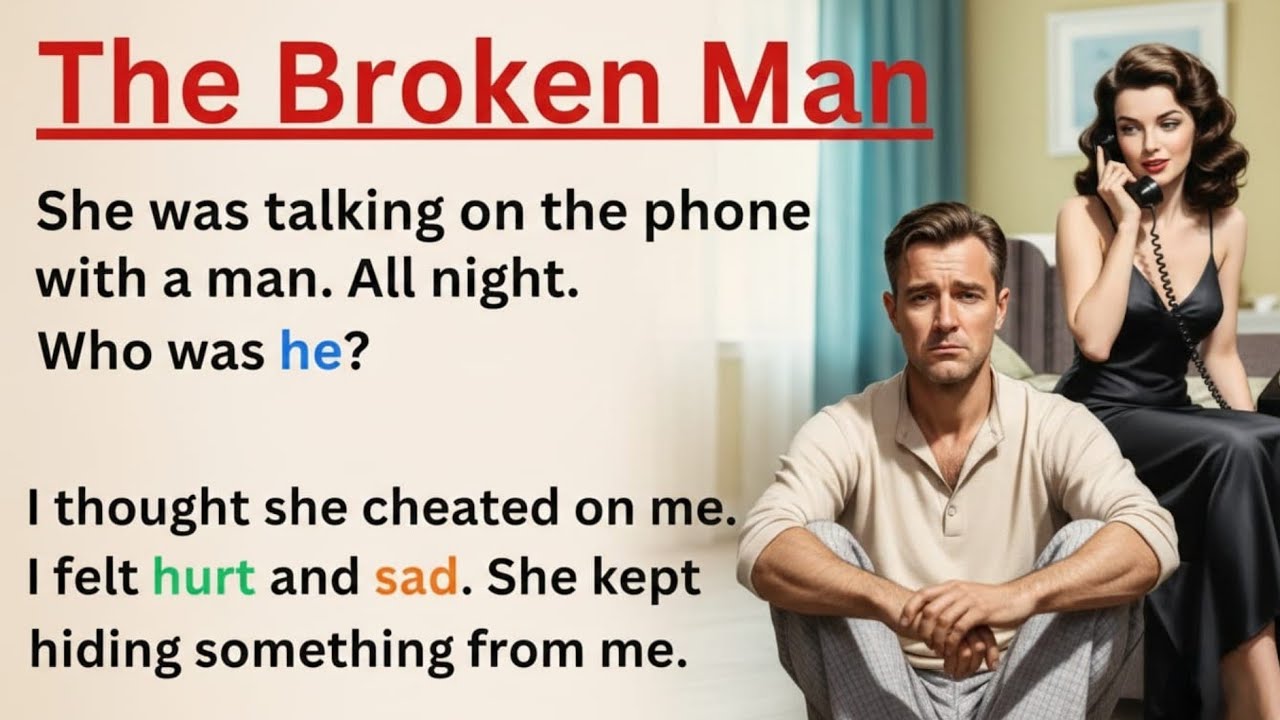 Learn English With Stories ⭐️ The Broken Man | Level 2 English Listening & Speaking Practice