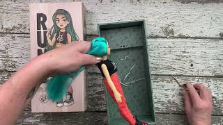 Unboxing Rune, The Little Witch Vinyl Doll by Isabel Anderson @thedollsthewitchandthewardrobe